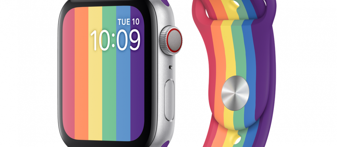 Apple Released A New Pride Watch Face With Rainbow Stripes