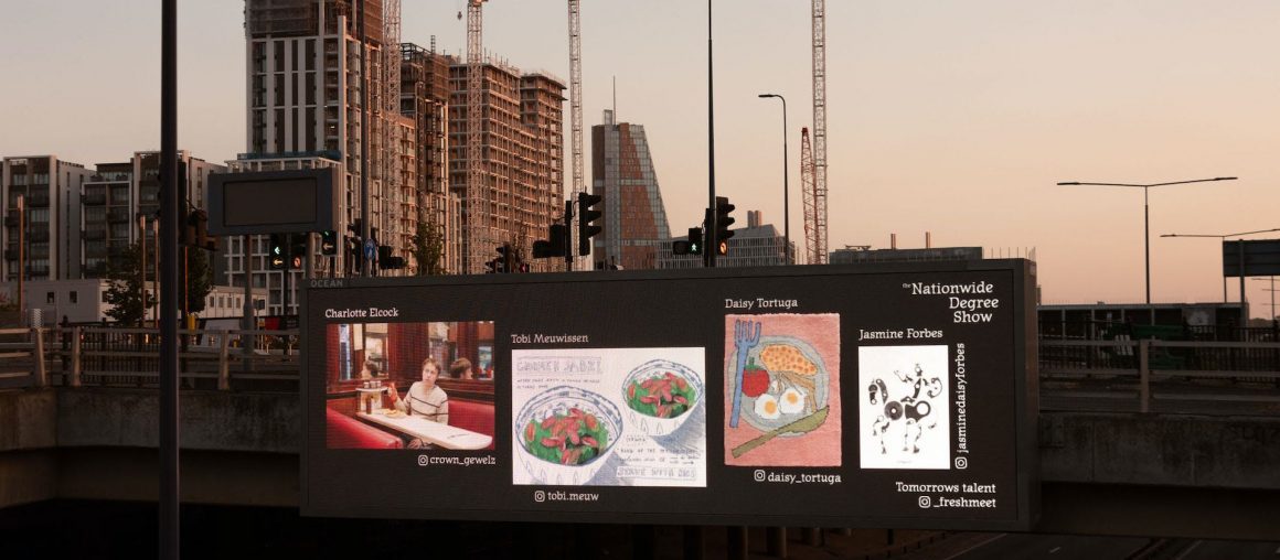 The Nationwide Degree show launches on UK billboards