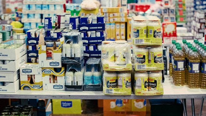 Charlie Clift documents how vital food banks have been during the pandemic