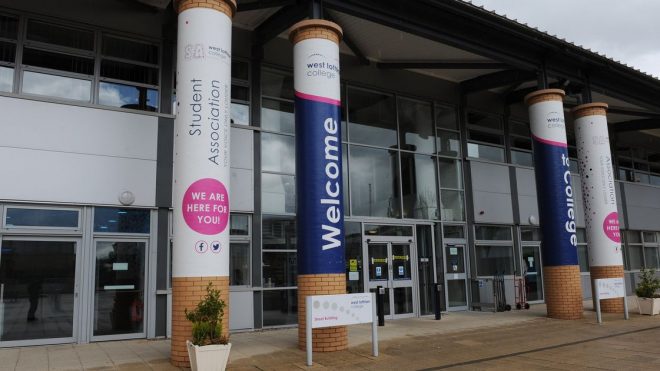 West Lothian College HNC graduates are offered places