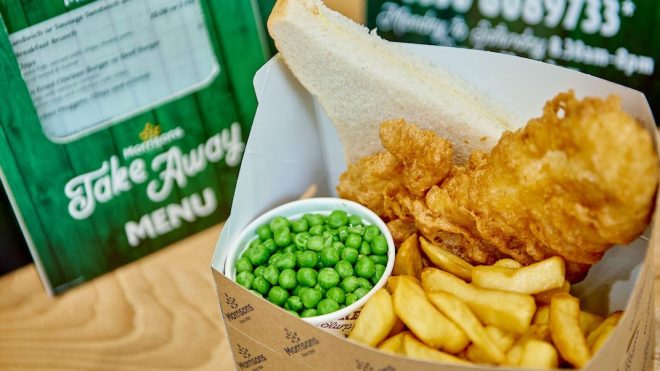 Morrisons has launched a hot food takeaway service from its cafes