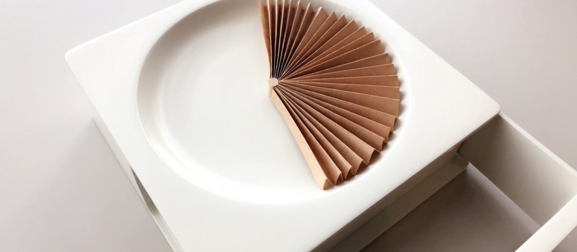 The Muji Clock 2.0 Unfolds Time for the Nearsighted