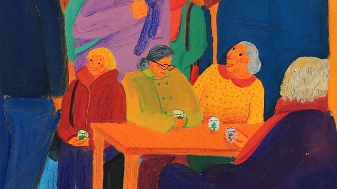 Illustrator Mengxia Liu tells stories through busy, vibrant scenes