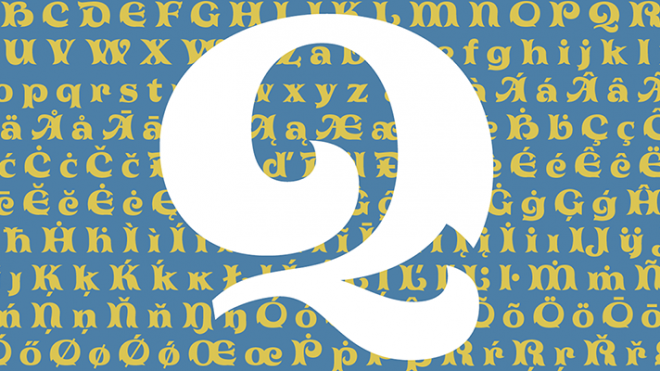 Tuscaloosa typeface by Ted Staunton for P22 Type Fpundry - slanted