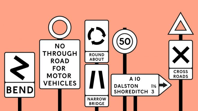 A “Quintessentially British” Font Inspired by Old Road Signs