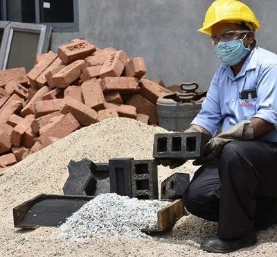 Rhino Machines Turns Plastic Waste and Foundry Dust Into Superior Bricks - Core77