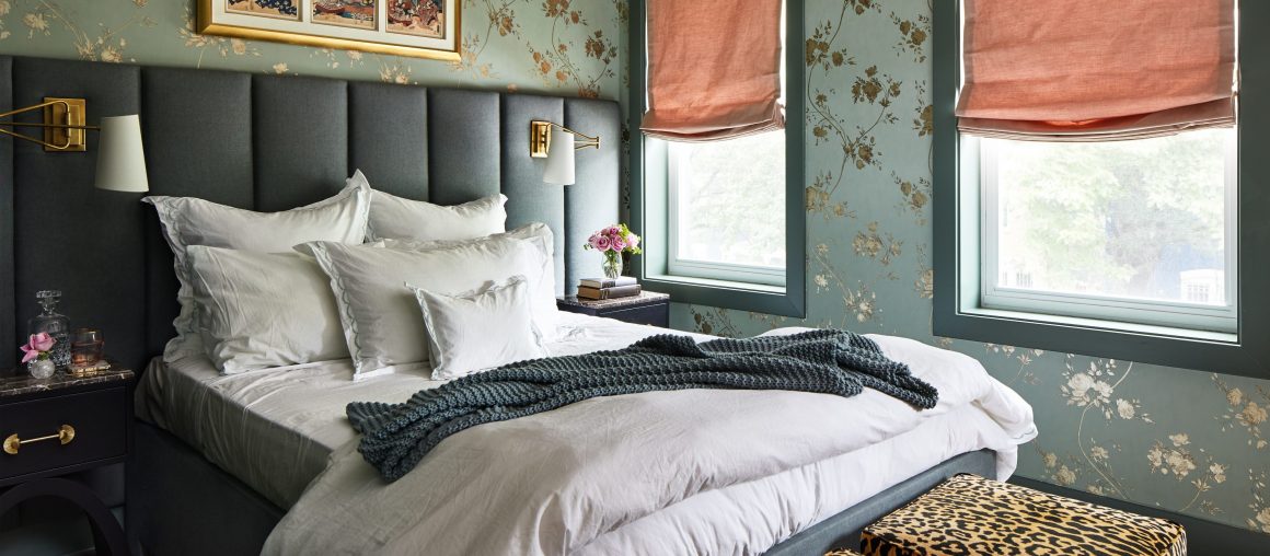 See How This Blah Bedroom Was Transformed Into a Boudoir-Inspired Retreat