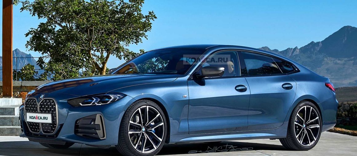 BMW 4 Series Gran Coupe rendered accurately, debut to follow