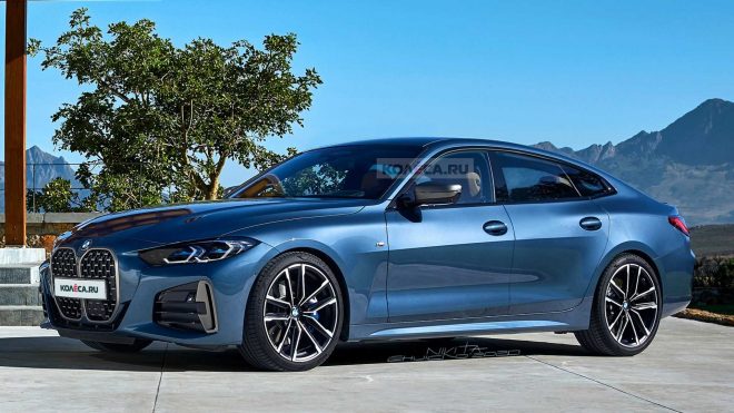 BMW 4 Series Gran Coupe rendered accurately, debut to follow