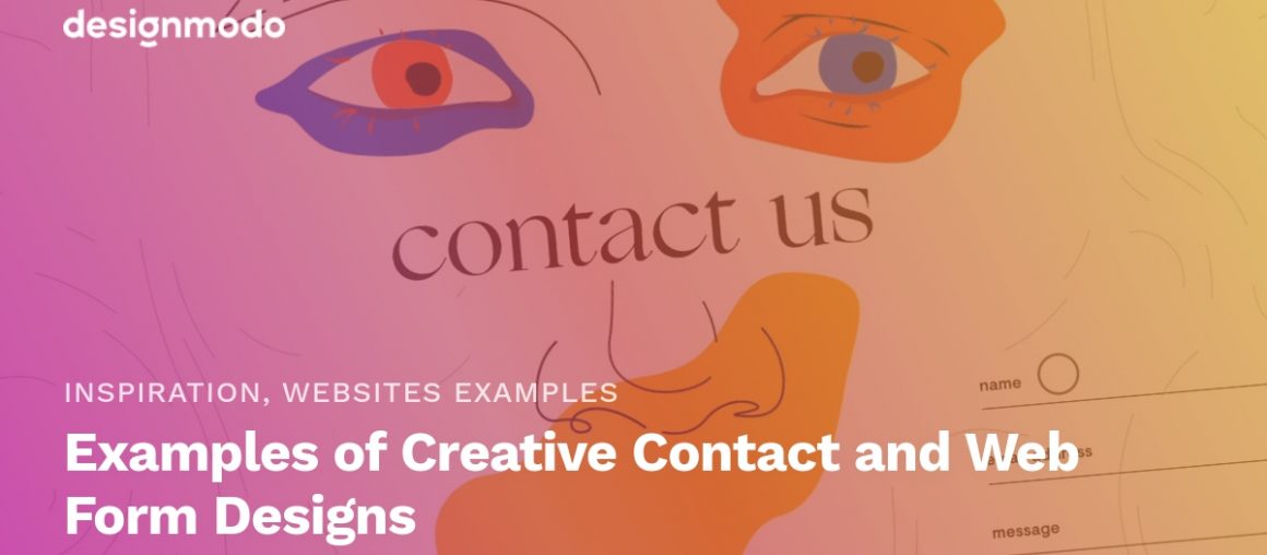 Examples of Creative Contact and Web Form Designs