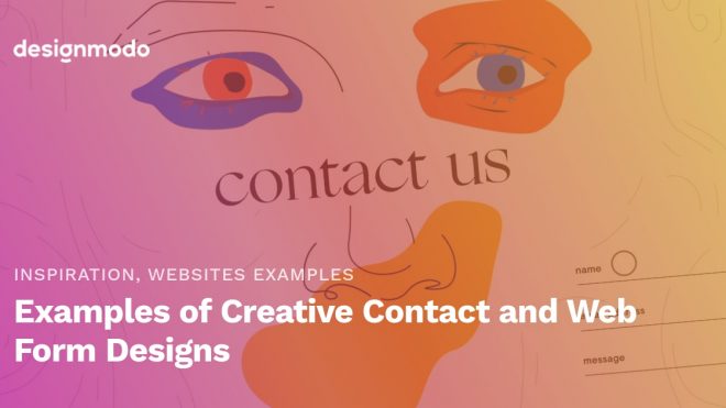 Examples of Creative Contact and Web Form Designs