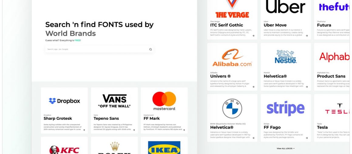 Demystify Famous Brand Fonts with FontInLogo