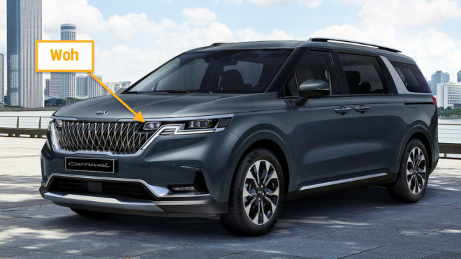 The Gorgeous New Kia Sedona Minivan Has An Amazing Headlight Design