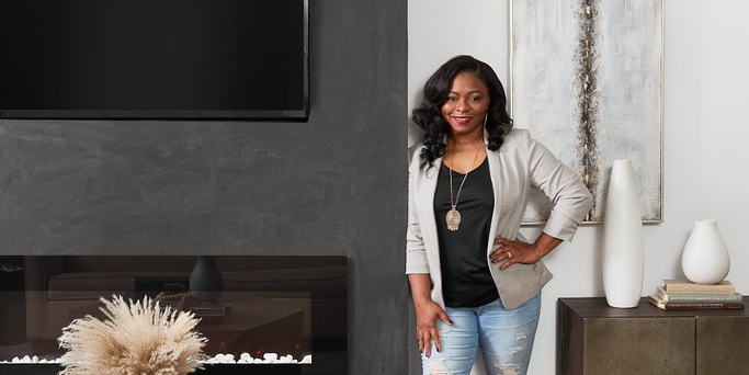 This Designer DIYed Her Ideal Hangout Space While Stuck at Home—and It's Full of Genius Tricks