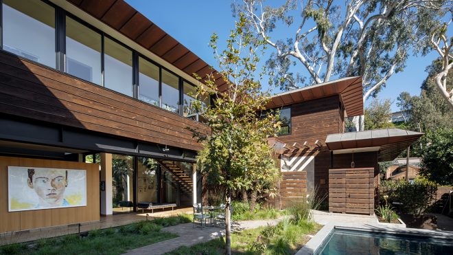 An Old Forestry Service Test Station-Turned Modern Abode
