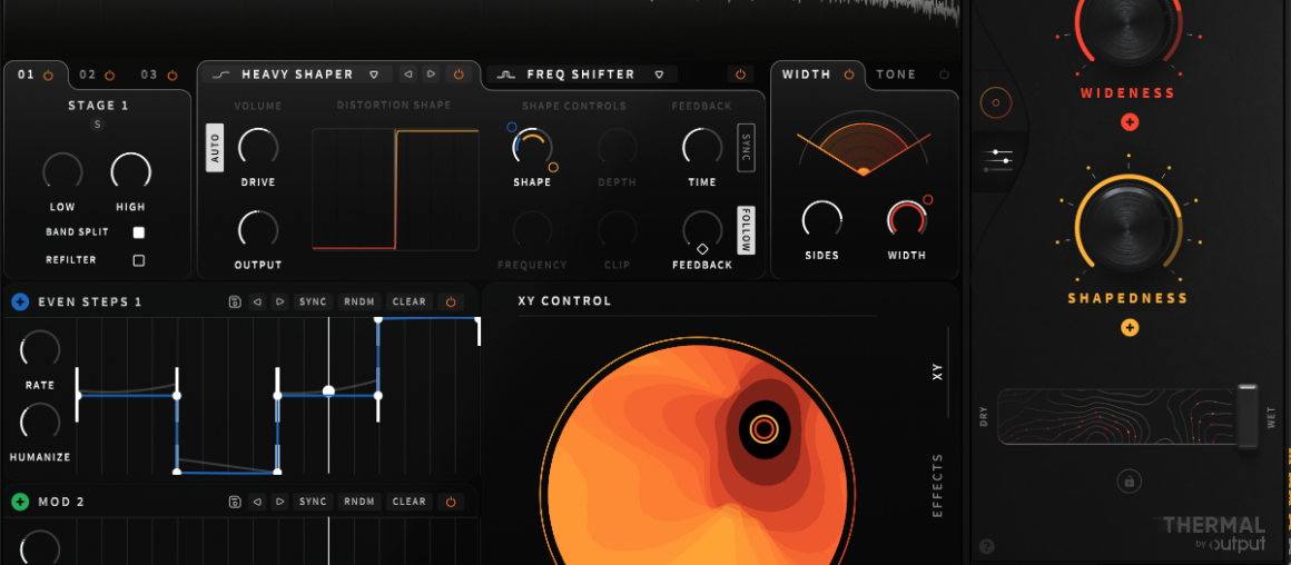 Output's Thermal is a layered, multi-effects distortion - psycho, but precise - CDM Create Digital Music