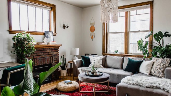 This Blogger Swapped Her Living Room with Her Bedroom, and It’s Actually Genius