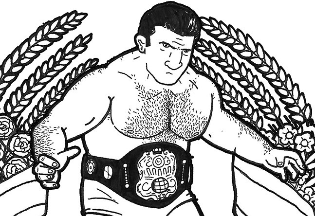 Pittsburgh Coloring Book artist profile: Brian Gonnella and his portrait of 'The Strongest Man in the World'