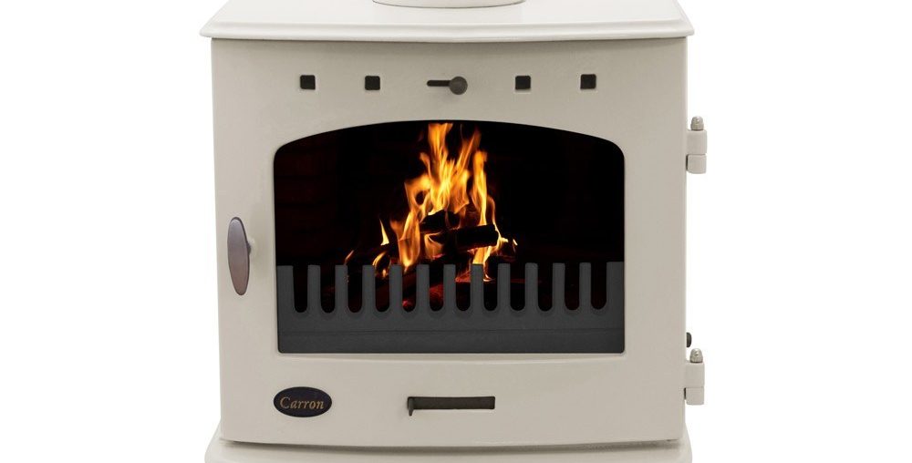 Carron 7.3kW Cream Enamel Multi-fuel / Woodburning Stove