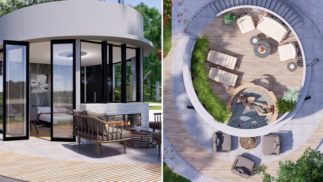 Add this circular glamping cabin to your post-pandemic travel list!