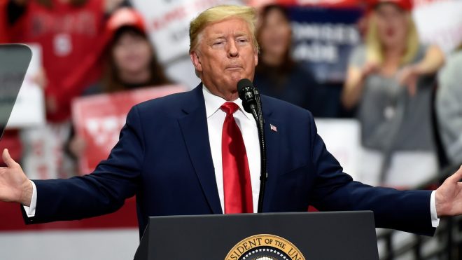 Trump jokes that he helped design US Navy's newest 'yacht with missiles'
