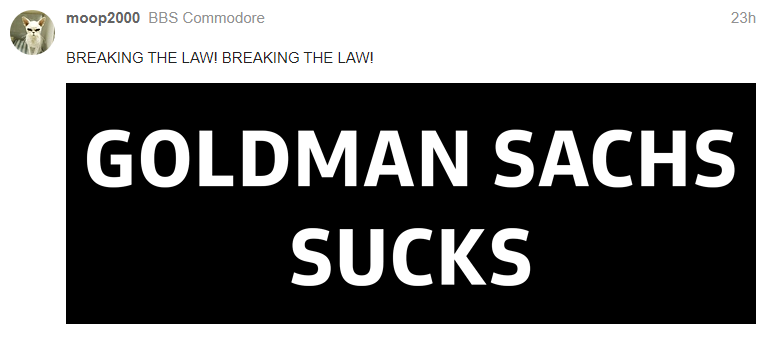 Goldman Sachs Created A Font, But You Are Forbidden By Its License To Critique Goldman Sachs Using It
