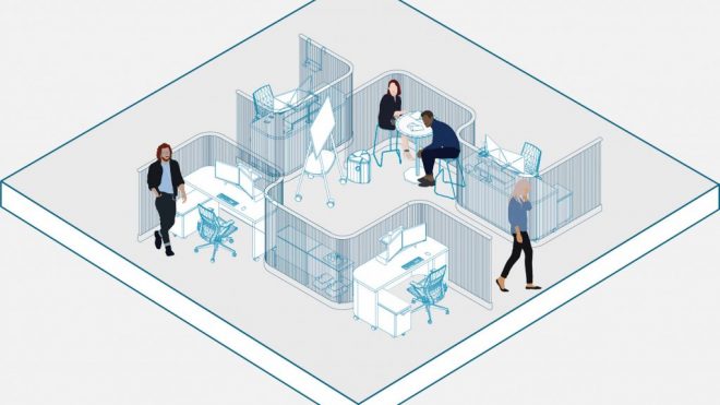 Offices will balance physical and virtual work says Perkins and Will director