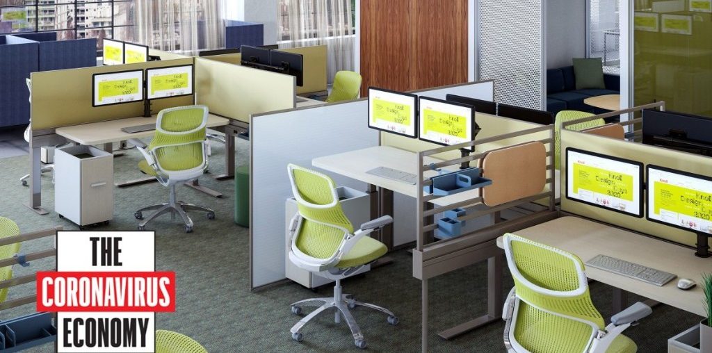 The Coronavirus Economy: How office layouts could change for good because of the pandemic