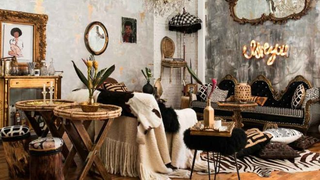 This Boho Loft Has So Many Clever Small Space Ideas