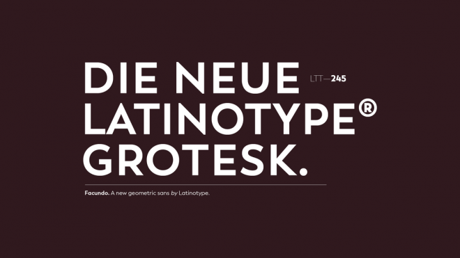 Facundo Font Family by Latinotype