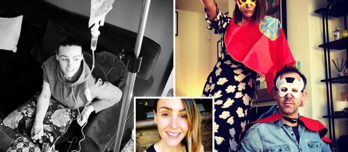 Inside Suranne Jones' incredible London home with huge wooden bed & modern decor