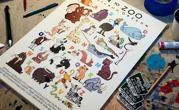 A to Zoo Poster Available June 30 @ 6PM | Limited Edition, First 50 Sales Will Get an A to Zoo Patch - PDX Pipeline