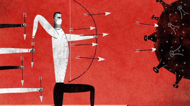 The Daily Heller: A Commingle of David Plunkert’s Line and Collage