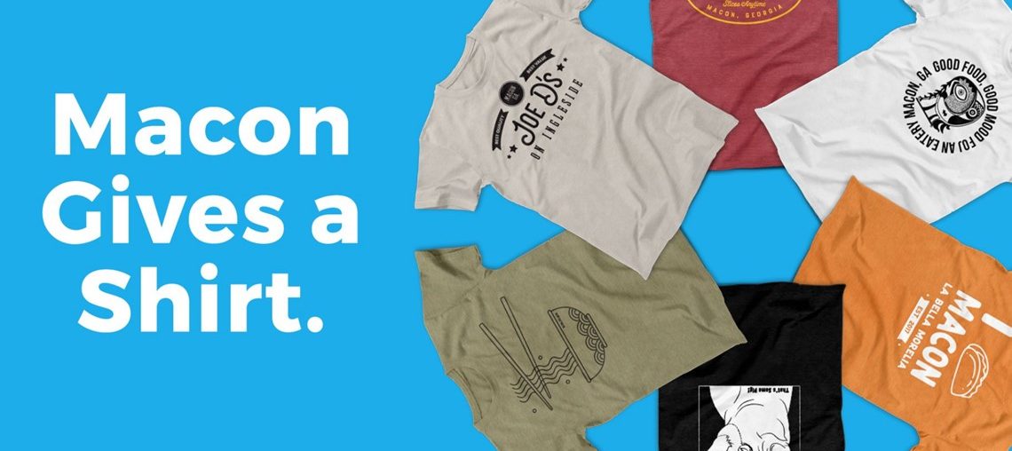 Central Georgia artists design t-shirts to raise money for Macon businesses