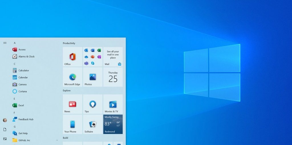 Microsoft announces new Windows 10 Start menu design and updated Alt-Tab