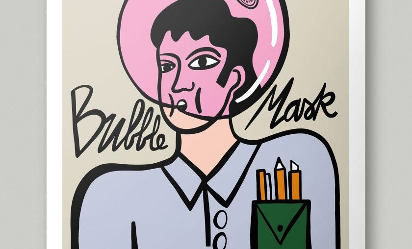 Uplifting posters by Marine Belkebir that remind us to stay safe during the global pandemic