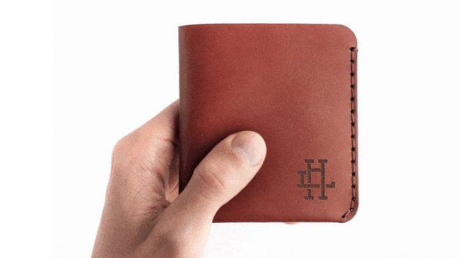 Monogram leather minimalist wallet hits Kickstarter from $14 - Geeky Gadgets