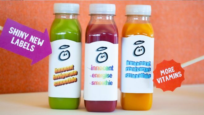 Innocent Drinks' new rebrand is hilariously bad