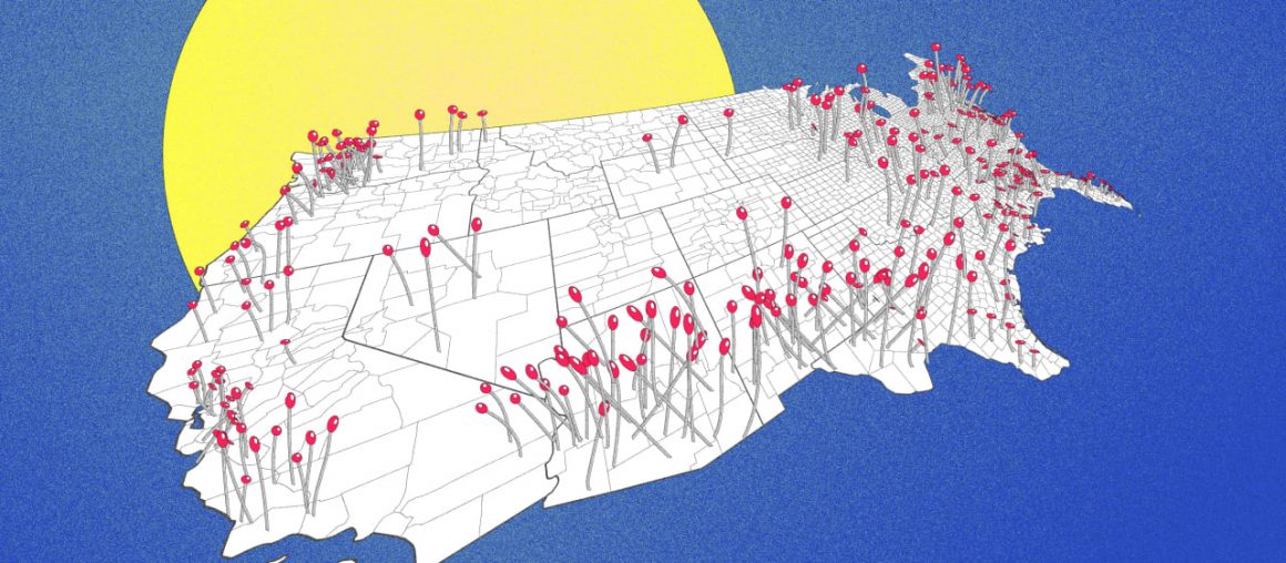 Do you live in a COVID-19 hotspot? Harvard created a simple map that will tell you