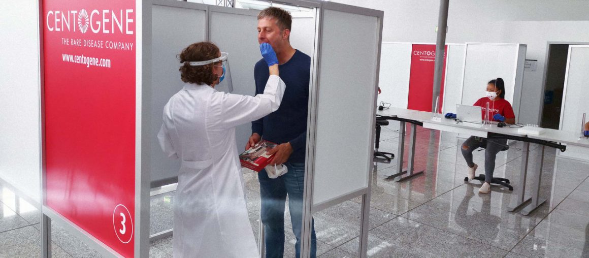 Airports can be a petri dish for COVID-19. Now you can get a test on-site