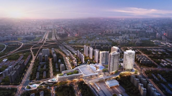 Ronald Lu & Partners Completes Phase One of China’s First Transit-Oriented Development