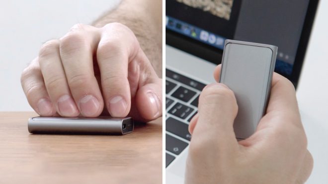 This tiny gadget combines Apple’s magic mouse and a laser pointer to be the ultimate work accessory!