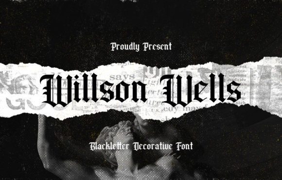 Wilson Wells Blackletter Font - Befonts.com