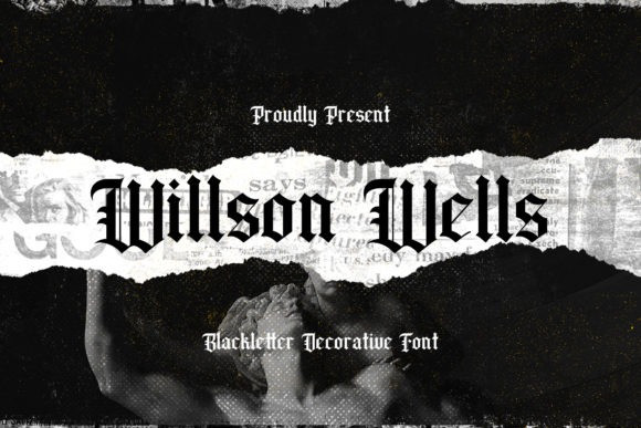 Wilson Wells Blackletter Font - Befonts.com