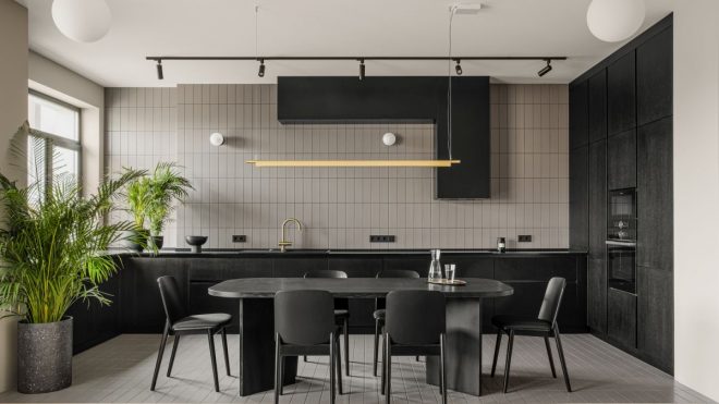 Traditional Apartment Redesigned With Beautiful Neutrals And Muted Colors
