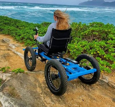 Husband-and-Wife Team Create Awesome, Affordable, Capable Off-Road Wheelchair - Core77