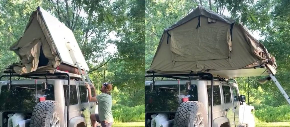 Car Rooftop Tents Exist, and They Take Camping to The Next Level