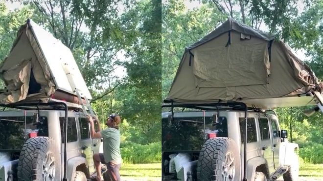 Car Rooftop Tents Exist, and They Take Camping to The Next Level
