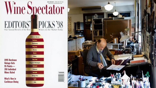 Late, Great Designer Milton Glaser Also Created 'Wine Spectator' Covers