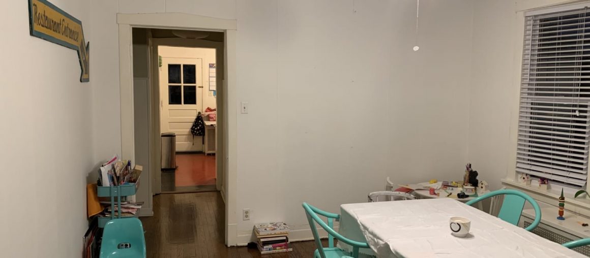 Before and After: I Made My Plain Rental Dining Room Look Seriously High-End